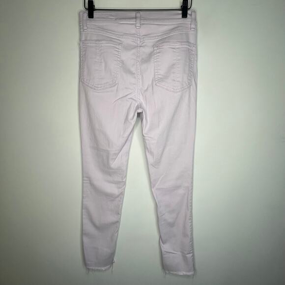 Rag & Bone Lilac High Rise Ankle Skinny Jeans Size 30 - Picture 6 of 8